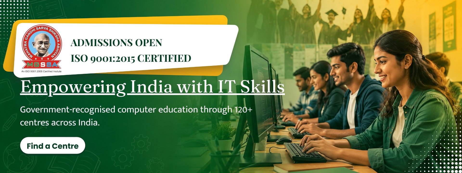 Empowering India with IT Skills — Find a Centre